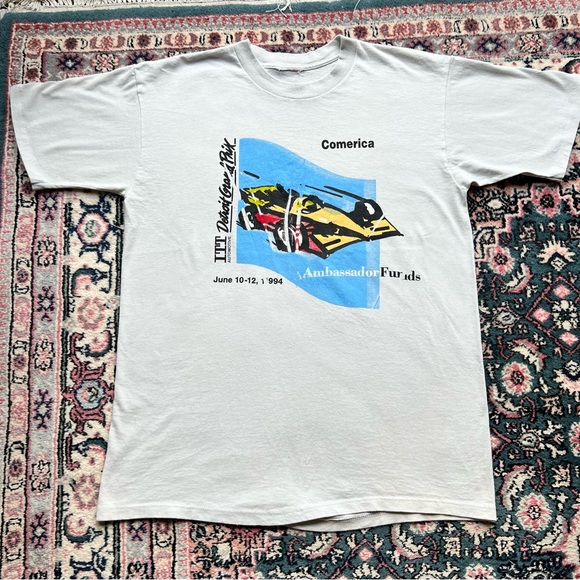 Vintage Other - Rare Vintage 1994 90s Detroit Grand Prix single stitch t shirt